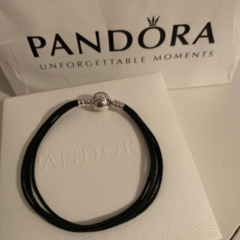 Authentic Pandora Retired MultiStand Cord Bracelet